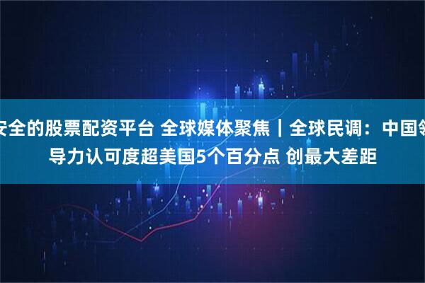 安全的股票配资平台 全球媒体聚焦｜全球民调：中国领导力认可度超美国5个百分点 创最大差距